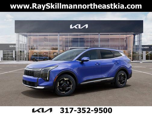 Nebular Blue 2026 Kia Sportage EX