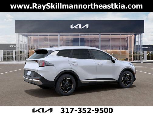 White Pearl 2026 Kia Sportage EX