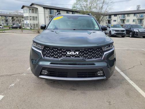 Aruba Green 2023 Kia Sorento EX