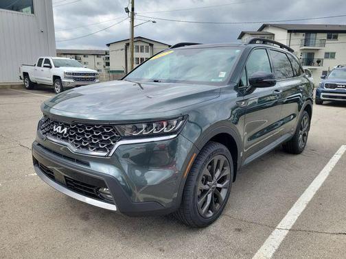 Aruba Green 2023 Kia Sorento EX