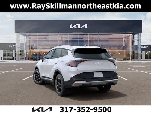 White Pearl 2026 Kia Sportage Hybrid EX