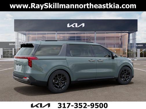 Iceberg Green 2027 Kia Carnival Hybrid SX