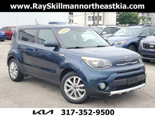 Mysterious Blue 2018 Kia Soul +