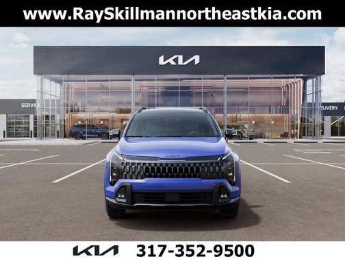 Nebular Blue 2026 Kia Sportage X-Line
