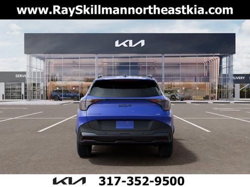 Nebular Blue 2026 Kia Sportage X-Line