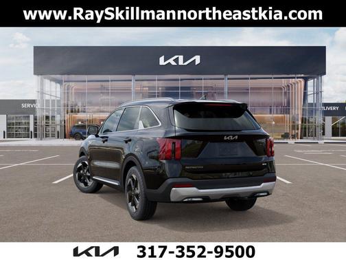 Aurora Blue 2026 Kia Sorento Hybrid EX