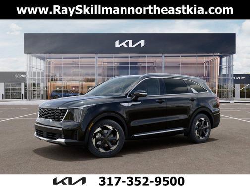 Aurora Blue 2026 Kia Sorento Hybrid EX