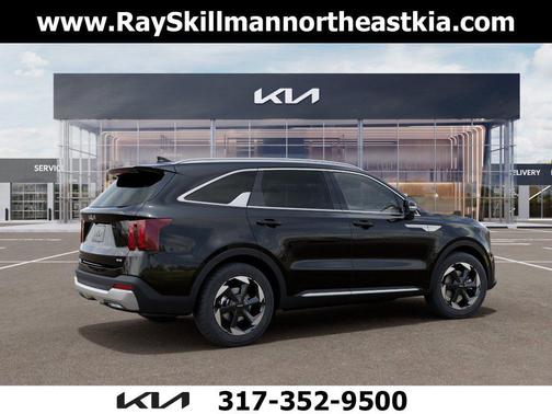 Aurora Blue 2026 Kia Sorento Hybrid EX