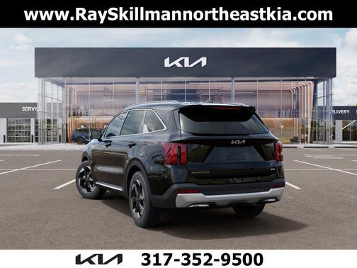 Aurora Blue 2026 Kia Sorento Hybrid EX