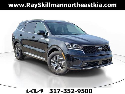 Aurora Black 2021 Kia Sorento Hybrid EX