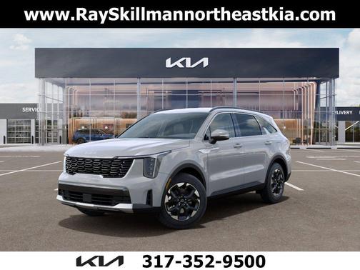 Gray 2026 Kia Sorento S