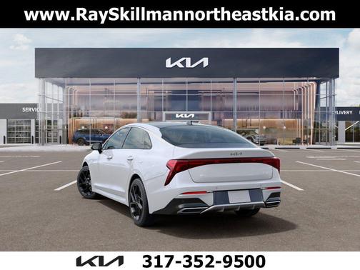 White Pearl 2026 Kia K5 GT-Line AWD