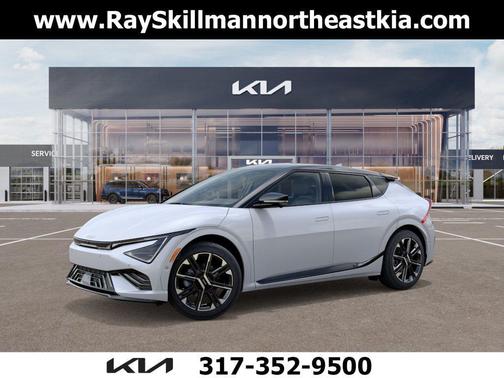 White Pearl 2026 Kia EV6 GT-Line AWD