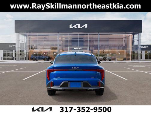 Blue 2026 Kia K4 GT-Line
