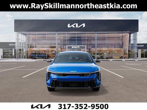 Blue 2026 Kia K4 GT-Line