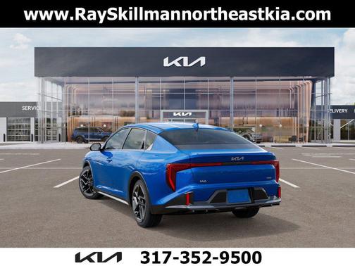 Blue 2026 Kia K4 GT-Line