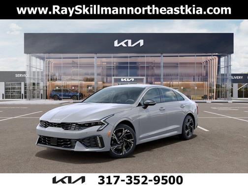Gray 2026 Kia K5 GT-Line AWD