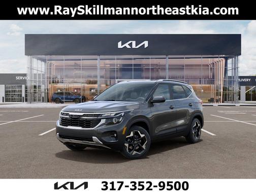 Gray 2026 Kia Seltos EX