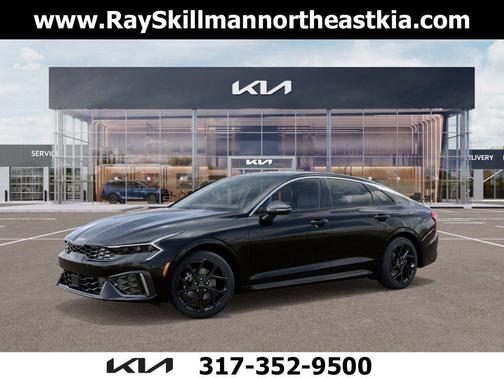 Aurora Blue 2026 Kia K5 GT-Line AWD