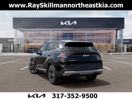 Black 2026 Kia Sportage LX