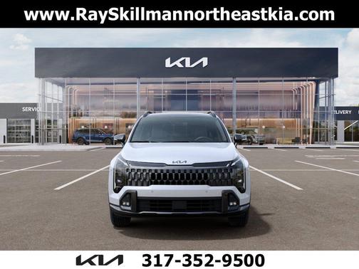 White Pearl 2026 Kia Sportage X-Line