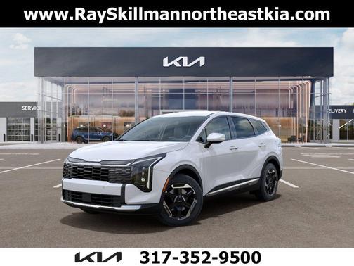 White Pearl 2026 Kia Sportage SX Turbo