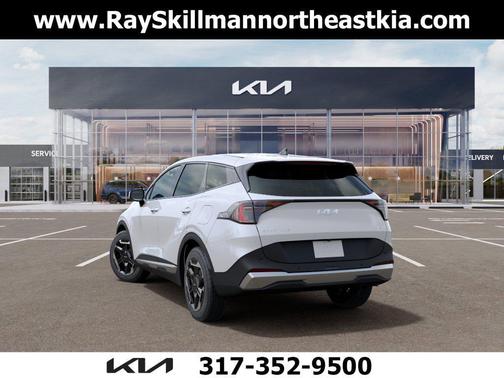 White Pearl 2026 Kia Sportage SX Turbo