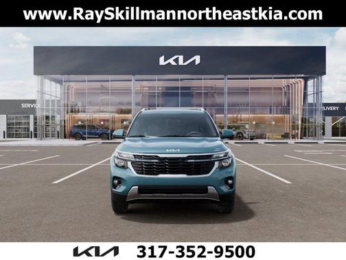 Blue 2026 Kia Seltos EX