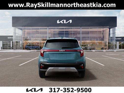 Blue 2026 Kia Seltos EX