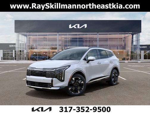 White Pearl 2026 Kia Sportage SX-Prestige