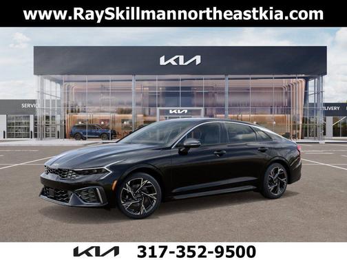 Aurora Black Pearl 2026 Kia K5 GT-Line AWD