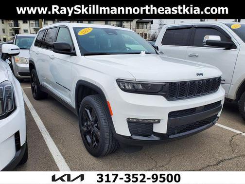 Bright White Clearcoat 2024 Jeep Grand Cherokee L Limited