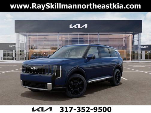 Midnight Lake Blue 2027 Kia Telluride Hybrid SX