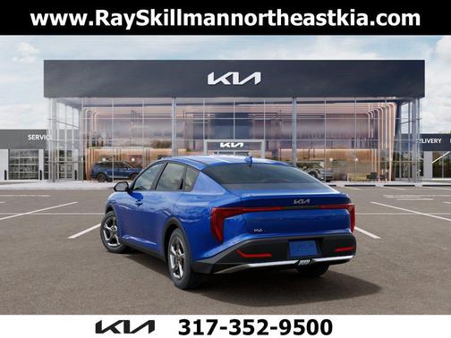 Deep Sea Blue 2026 Kia K4 LXS