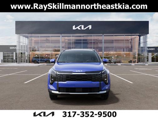Nebular Blue 2026 Kia Sportage EX