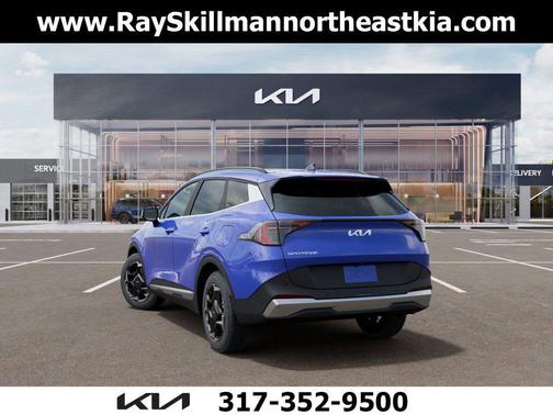 Nebular Blue 2026 Kia Sportage EX