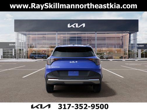 Nebular Blue 2026 Kia Sportage EX