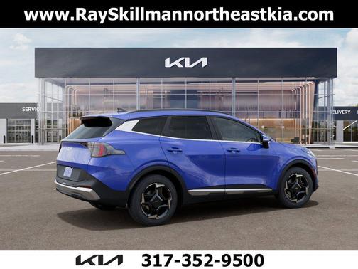 Nebular Blue 2026 Kia Sportage EX