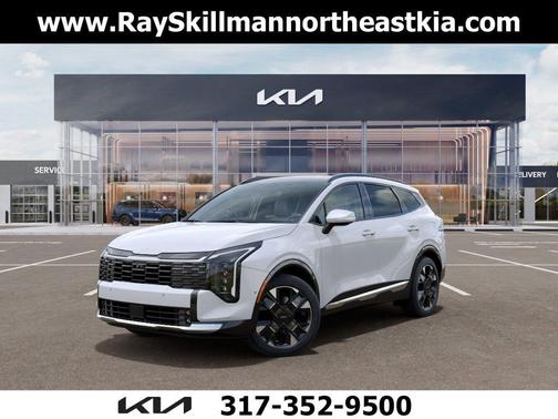 White Pearl 2026 Kia Sportage Hybrid SX-Prestige