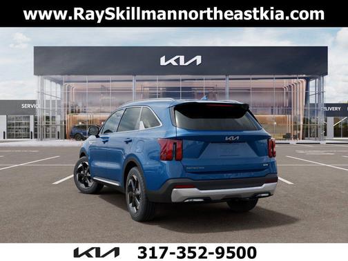 Mineral Blue 2026 Kia Sorento Plug-In Hybrid EX