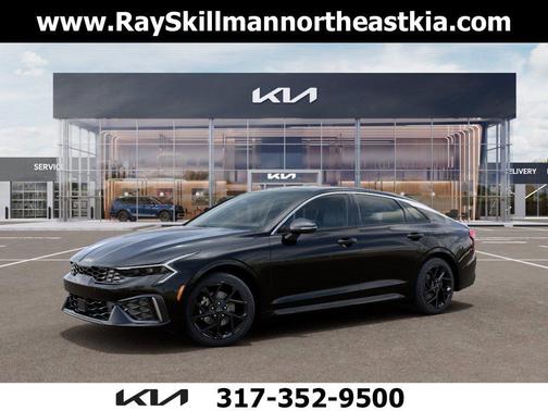 Aurora Blue 2026 Kia K5 GT-Line AWD