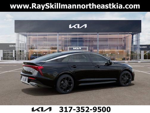 Aurora Blue 2026 Kia K5 GT-Line AWD