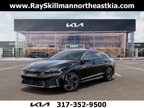 Aurora Blue 2026 Kia K5 GT-Line AWD