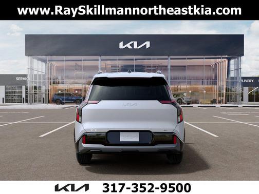 Glacial White Pearl 2026 Kia EV9 GT-Line