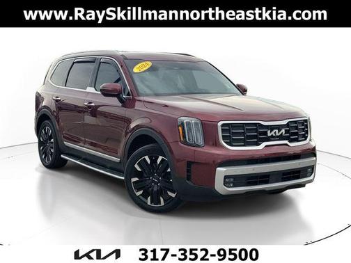 Dawning Red 2024 Kia Telluride SX Prestige