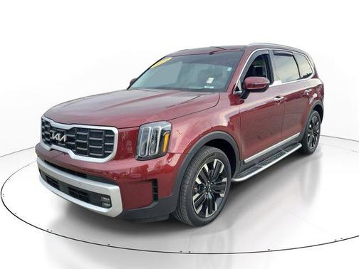 Dawning Red 2024 Kia Telluride SX Prestige