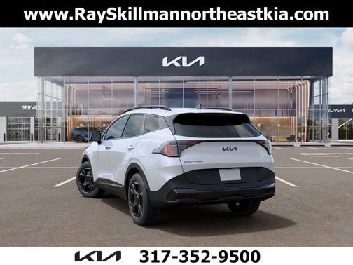 White Pearl 2026 Kia Sportage X-Line