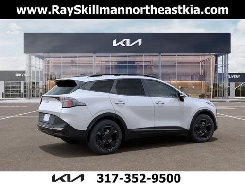 White Pearl 2026 Kia Sportage X-Line