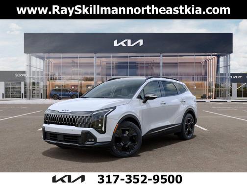 White Pearl 2026 Kia Sportage X-Line