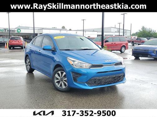 Sporty Blue 2022 Kia Rio S